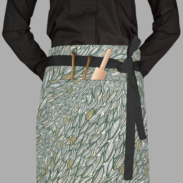 Flying Leaves D3 Apron | Adjustable, Free Size & Waist Tiebacks-Aprons Waist to Feet-APR_WS_FT-IC 5007350 IC 5007350, Abstract Expressionism, Abstracts, Art and Paintings, Black, Black and White, Botanical, Cities, City Views, Digital, Digital Art, Drawing, Fashion, Floral, Flowers, Graphic, Illustrations, Nature, Paintings, Patterns, Retro, Scenic, Semi Abstract, Signs, Signs and Symbols, Sketches, White, flying, leaves, d3, full-length, waist, to, feet, apron, poly-cotton, fabric, adjustable, tiebacks, ab