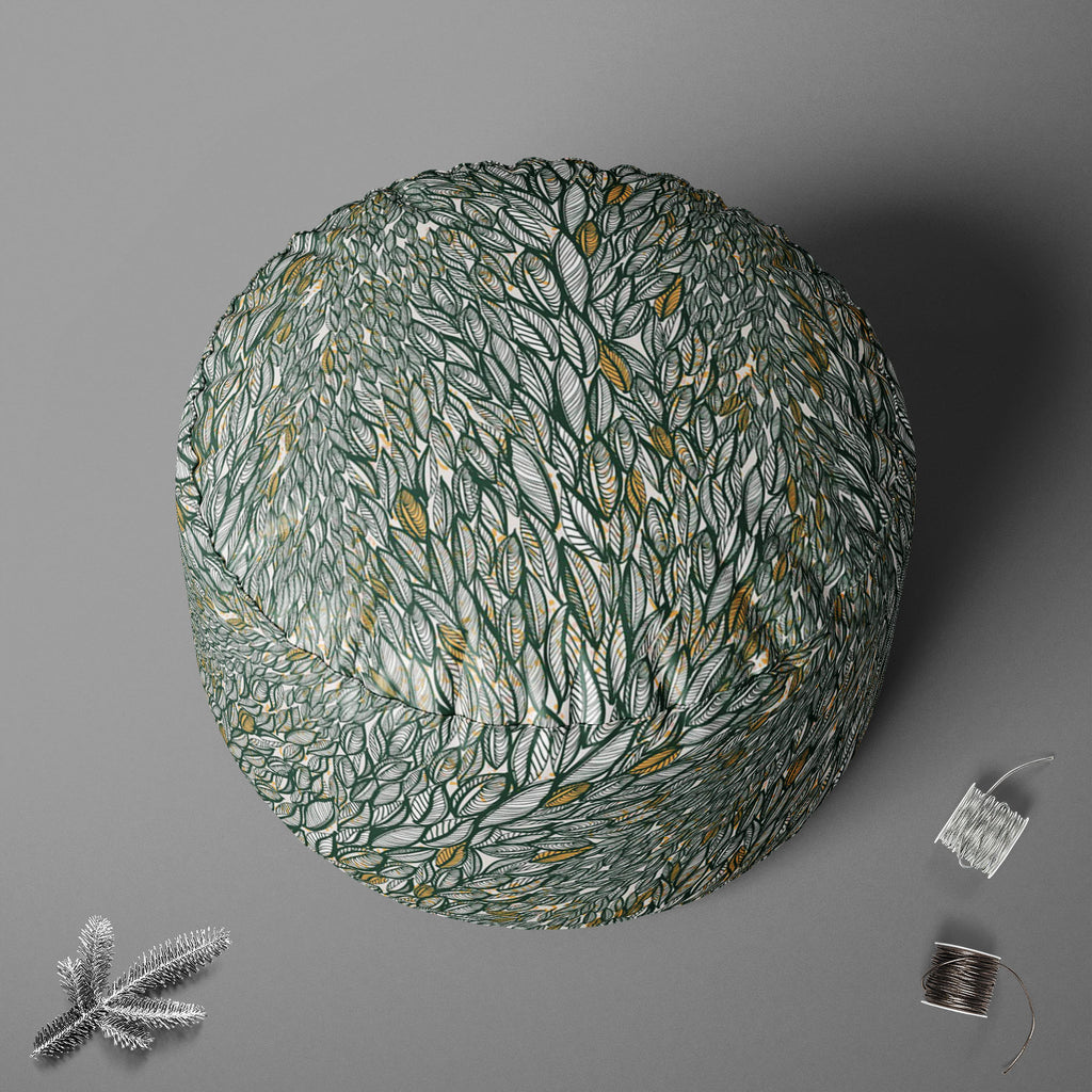 Flying Leaves D3 Footstool Footrest Puffy Pouffe Ottoman Bean Bag | Canvas Fabric-Footstools-FST_CB_BN-IC 5007350 IC 5007350, Abstract Expressionism, Abstracts, Art and Paintings, Black, Black and White, Botanical, Cities, City Views, Digital, Digital Art, Drawing, Fashion, Floral, Flowers, Graphic, Illustrations, Nature, Paintings, Patterns, Retro, Scenic, Semi Abstract, Signs, Signs and Symbols, Sketches, White, flying, leaves, d3, footstool, footrest, puffy, pouffe, ottoman, bean, bag, canvas, fabric, ab