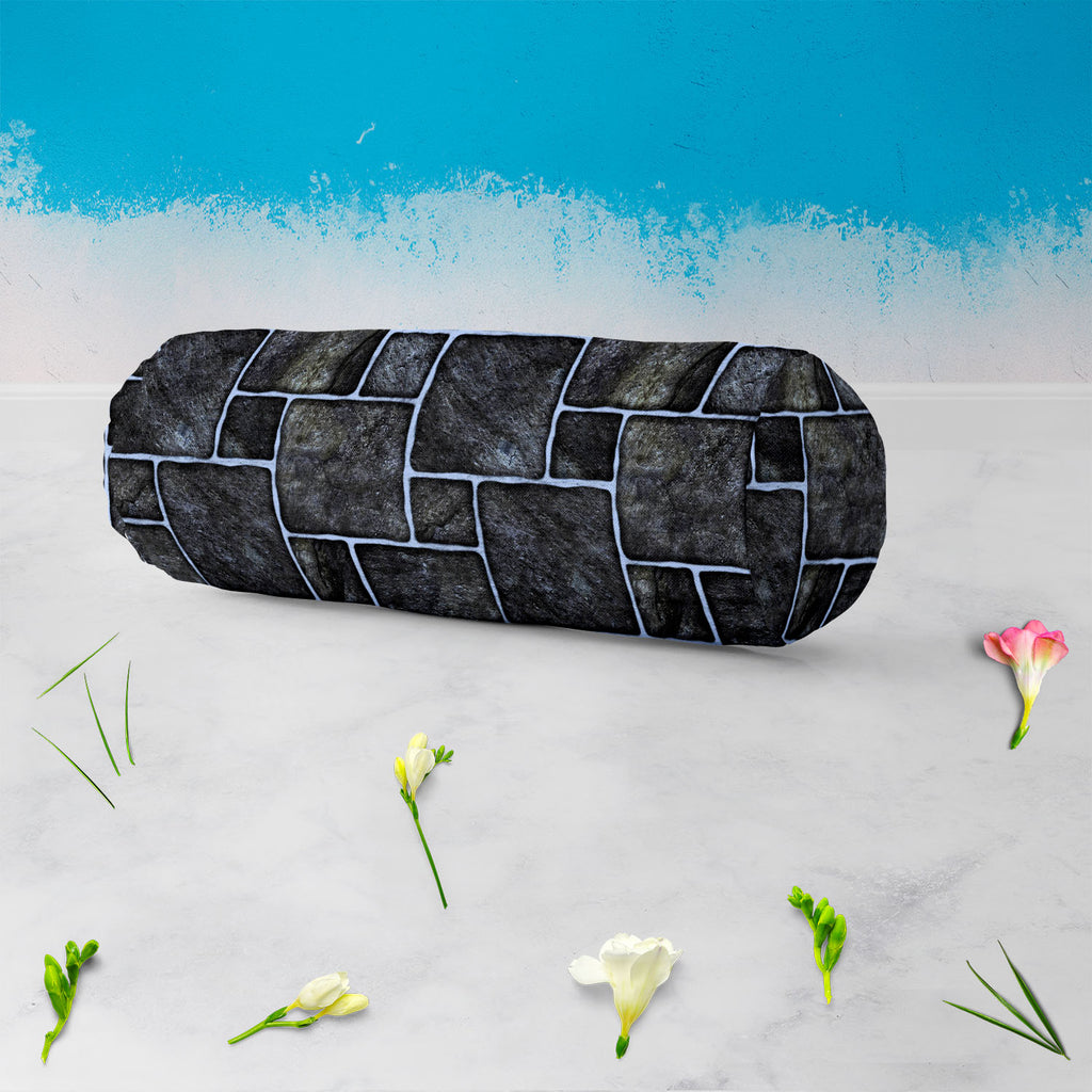 Black Mosaic Bolster Cover Booster Cases | Concealed Zipper Opening-Bolster Covers-BOL_CV_ZP-IC 5007351 IC 5007351, Abstract Expressionism, Abstracts, Architecture, Black, Black and White, Check, Digital, Digital Art, Geometric, Geometric Abstraction, Graphic, Grid Art, Marble, Marble and Stone, Patterns, Semi Abstract, mosaic, bolster, cover, booster, cases, concealed, zipper, opening, ceramic, floor, abstract, background, bath, block, bright, brown, build, checks, construct, construction, cube, decor, gla