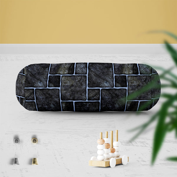 Black Mosaic Bolster Cover Booster Cases | Concealed Zipper Opening-Bolster Covers-BOL_CV_ZP-IC 5007351 IC 5007351, Abstract Expressionism, Abstracts, Architecture, Black, Black and White, Check, Digital, Digital Art, Geometric, Geometric Abstraction, Graphic, Grid Art, Marble, Marble and Stone, Patterns, Semi Abstract, mosaic, bolster, cover, booster, cases, zipper, opening, poly, cotton, fabric, ceramic, floor, abstract, background, bath, block, bright, brown, build, checks, construct, construction, cube,