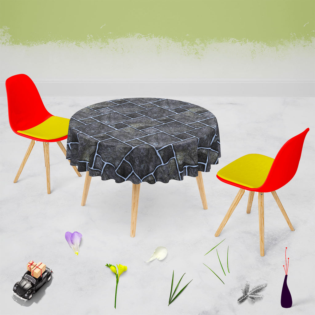 Black Mosaic Table Cloth Cover-Table Covers-CVR_TB_RD-IC 5007351 IC 5007351, Abstract Expressionism, Abstracts, Architecture, Black, Black and White, Check, Digital, Digital Art, Geometric, Geometric Abstraction, Graphic, Grid Art, Marble, Marble and Stone, Patterns, Semi Abstract, mosaic, table, cloth, cover, ceramic, floor, abstract, background, bath, block, bright, brown, build, checks, construct, construction, cube, decor, glass, glassy, glossy, grid, grout, industry, lines, macro, stone, pattern, prism