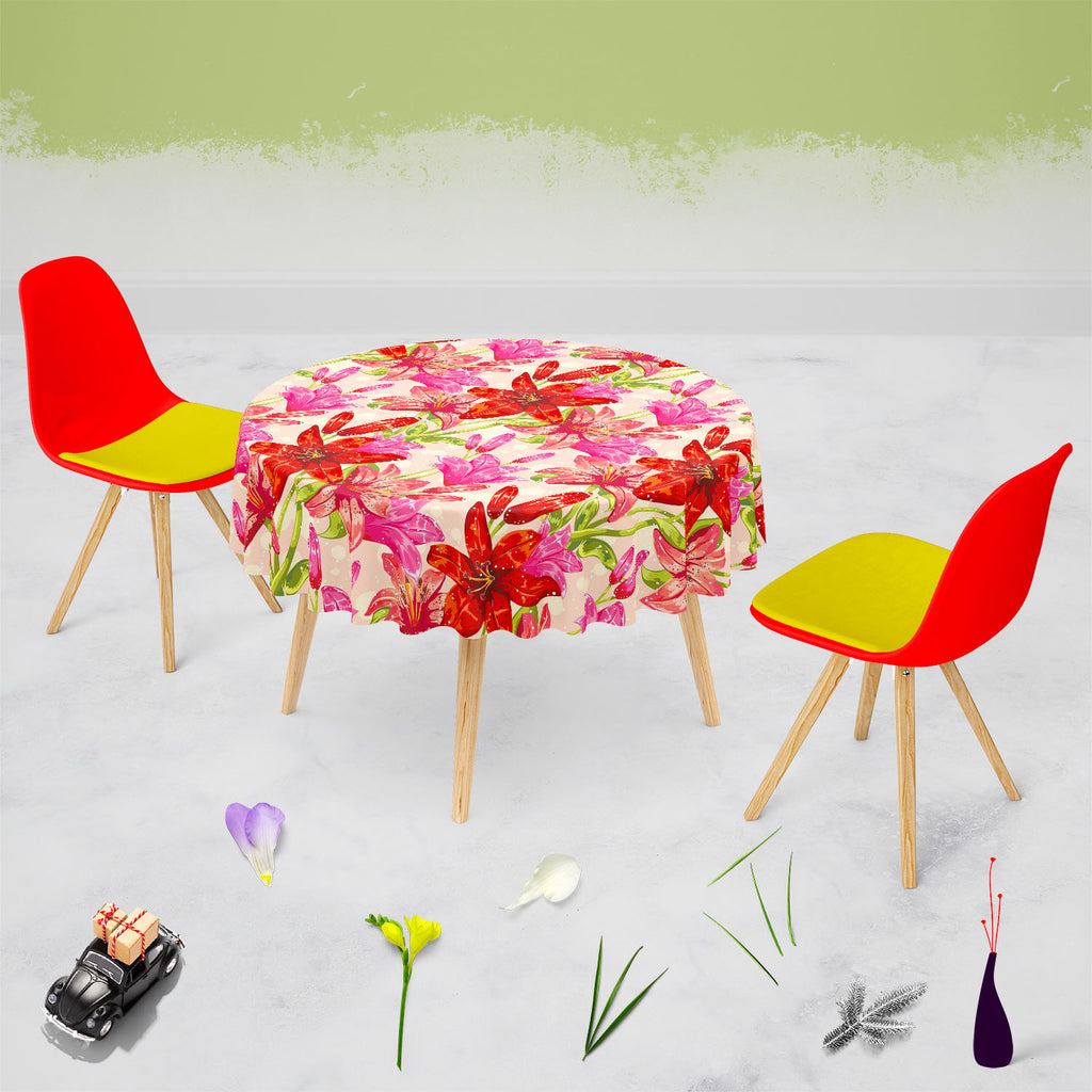 Dots & Leaves Table Cloth Cover-Table Covers-CVR_TB_RD-IC 5007353 IC 5007353, Abstract Expressionism, Abstracts, Ancient, Art and Paintings, Botanical, Decorative, Dots, Drawing, Festivals and Occasions, Festive, Floral, Flowers, Historical, Illustrations, Medieval, Nature, Patterns, Retro, Scenic, Semi Abstract, Signs, Signs and Symbols, Sketches, Symbols, Vintage, leaves, table, cloth, cover, abstract, art, backdrop, background, beautiful, beauty, blossom, branch, clip, colorful, creative, decoration, des