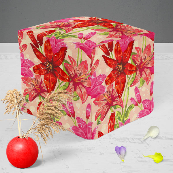 Dots & Leaves Footstool Footrest Puffy Pouffe Ottoman Bean Bag | Canvas Fabric-Footstools-FST_CB_BN-IC 5007353 IC 5007353, Abstract Expressionism, Abstracts, Ancient, Art and Paintings, Botanical, Decorative, Dots, Drawing, Festivals and Occasions, Festive, Floral, Flowers, Historical, Illustrations, Medieval, Nature, Patterns, Retro, Scenic, Semi Abstract, Signs, Signs and Symbols, Sketches, Symbols, Vintage, leaves, puffy, pouffe, ottoman, footstool, footrest, bean, bag, canvas, fabric, abstract, art, bac