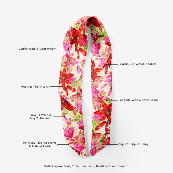 Dots & Leaves Printed Scarf | Neckwear Balaclava | Girls & Women | Soft Poly Fabric-Scarfs Basic-SCF_FB_BS-IC 5007353 IC 5007353, Abstract Expressionism, Abstracts, Ancient, Art and Paintings, Botanical, Decorative, Dots, Drawing, Festivals and Occasions, Festive, Floral, Flowers, Historical, Illustrations, Medieval, Nature, Patterns, Retro, Scenic, Semi Abstract, Signs, Signs and Symbols, Sketches, Symbols, Vintage, leaves, printed, scarf, neckwear, balaclava, girls, women, soft, poly, fabric, abstract, ar