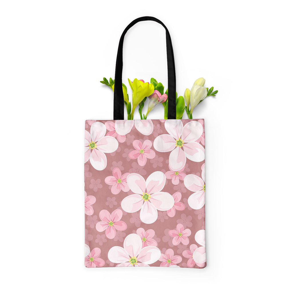 Cherry Blossoms D2 Tote Bag Shoulder Purse | Multipurpose-Tote Bags Basic-TOT_FB_BS-IC 5007354 IC 5007354, Black and White, Botanical, Decorative, Floral, Flowers, Illustrations, Nature, Patterns, Scenic, Seasons, Signs, Signs and Symbols, White, cherry, blossoms, d2, tote, bag, shoulder, purse, multipurpose, background, seamless, texture, pattern, beautiful, beauty, bloom, blooming, blossom, decoration, design, element, fabric, flora, flower, illustration, natural, ornate, petal, pink, plant, purple, repea