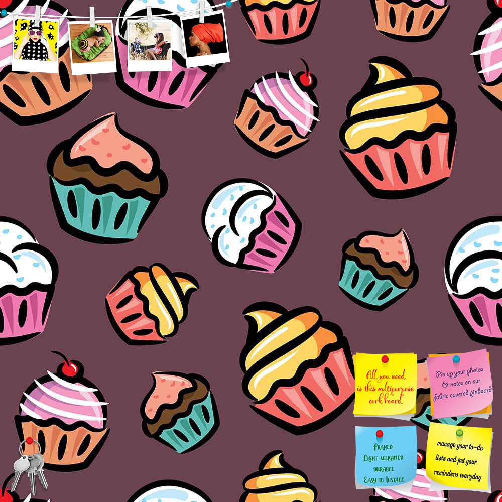 ArtzFolio Cupcake D1 Printed Bulletin Board Notice Pin Board Soft Board | Frameless-Bulletin Boards Frameless-AZSAO18336084BLB_FL_L-Image Code 5007355 Vishnu Image Folio Pvt Ltd, IC 5007355, ArtzFolio, Bulletin Boards Frameless, Food & Beverage, Kids, Digital Art, cupcake, d1, printed, bulletin, board, notice, pin, soft, frameless, seamless, pattern, pin up board, push pin board, extra large cork board, big pin board, notice board, small bulletin board, cork board, wall notice board, giant cork board, bulle