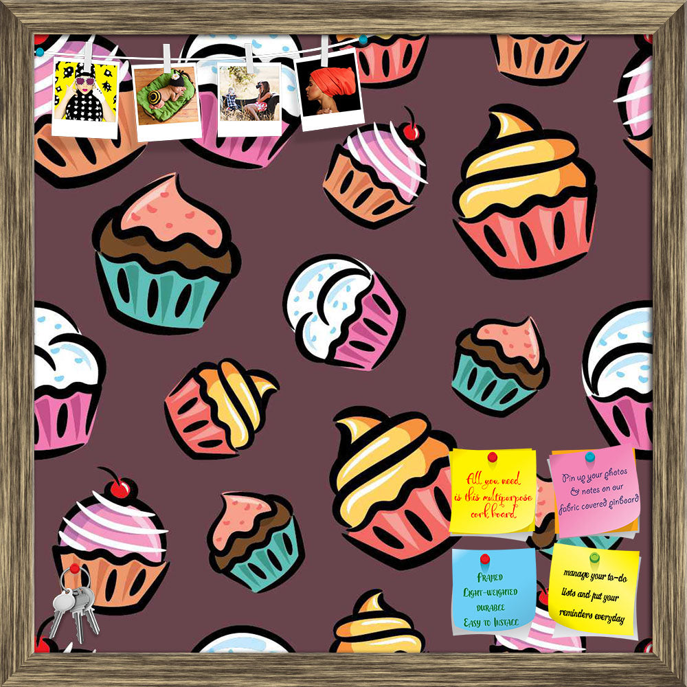 ArtzFolio Cupcake D1 Printed Bulletin Board Notice Pin Board Soft Board | Framed-Bulletin Boards Framed-AZSAO18336084BLB_FR_L-Image Code 5007355 Vishnu Image Folio Pvt Ltd, IC 5007355, ArtzFolio, Bulletin Boards Framed, Food & Beverage, Kids, Digital Art, cupcake, d1, printed, bulletin, board, notice, pin, soft, framed, seamless, pattern, pin up board, push pin board, extra large cork board, big pin board, notice board, small bulletin board, cork board, wall notice board, giant cork board, bulletin board, o