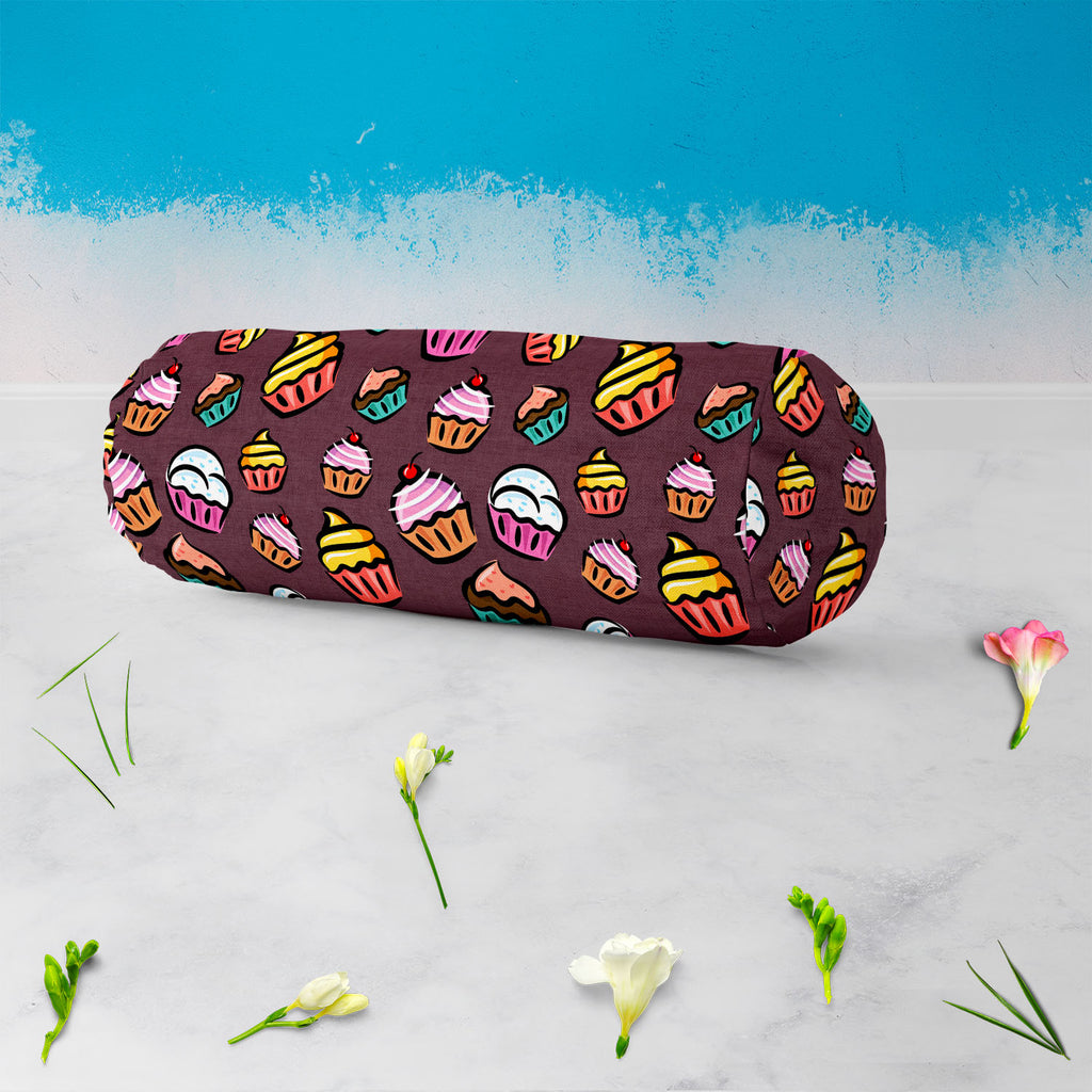 Cupcake D3 Bolster Cover Booster Cases | Concealed Zipper Opening-Bolster Covers-BOL_CV_ZP-IC 5007355 IC 5007355, Ancient, Animated Cartoons, Art and Paintings, Caricature, Cartoons, Cuisine, Digital, Digital Art, Drawing, Food, Food and Beverage, Food and Drink, Graphic, Historical, Illustrations, Love, Medieval, Patterns, Retro, Romance, Signs, Signs and Symbols, Vintage, cupcake, d3, bolster, cover, booster, cases, concealed, zipper, opening, cupcakes, pattern, candy, backdrop, background, bake, cartoon,