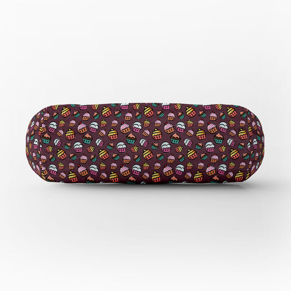 ArtzFolio Cupcake D1 Bolster Cover Booster Cases | Concealed Zipper Opening-Bolster Covers-AZ5007355PIL_CV_RF_R-SP-Image Code 5007355 Vishnu Image Folio Pvt Ltd, IC 5007355, ArtzFolio, Bolster Covers, Food & Beverage, Kids, Digital Art, cupcake, d1, bolster, cover, booster, cases, concealed, zipper, opening, velvet, fabric, seamless, pattern, bolster case, bolster cover size, diwan round pillow, long round pillow covers, small bolster cushion covers, bolster cover, drawstring bolster pillow cover, small bol
