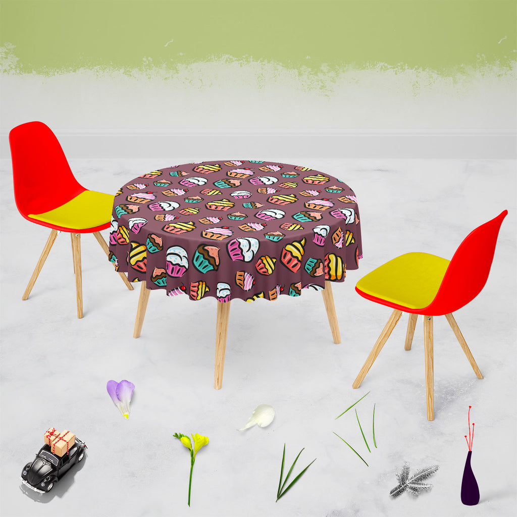 Cupcake D3 Table Cloth Cover-Table Covers-CVR_TB_RD-IC 5007355 IC 5007355, Ancient, Animated Cartoons, Art and Paintings, Caricature, Cartoons, Cuisine, Digital, Digital Art, Drawing, Food, Food and Beverage, Food and Drink, Graphic, Historical, Illustrations, Love, Medieval, Patterns, Retro, Romance, Signs, Signs and Symbols, Vintage, cupcake, d3, table, cloth, cover, cupcakes, pattern, candy, backdrop, background, bake, cartoon, celebration, cherry, chocolate, clip, art, clipart, collection, color, colorf