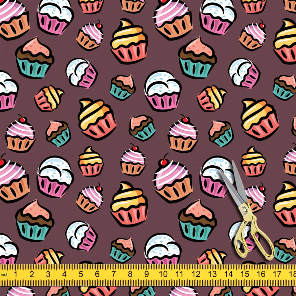 Cupcake Upholstery Fabric by Metre | For Sofa, Curtains, Cushions, Furnishing, Craft, Dress Material-Upholstery Fabrics-FAB_RW-IC 5007355 IC 5007355, Ancient, Animated Cartoons, Art and Paintings, Caricature, Cartoons, Cuisine, Digital, Digital Art, Drawing, Food, Food and Beverage, Food and Drink, Graphic, Historical, Illustrations, Love, Medieval, Patterns, Retro, Romance, Signs, Signs and Symbols, Vintage, cupcake, upholstery, fabric, by, metre, for, sofa, curtains, cushions, furnishing, craft, dress, ma