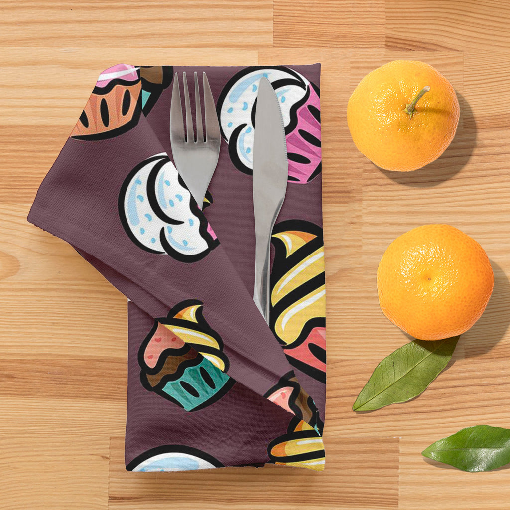 Cupcake D3 Table Napkin-Table Napkins-NAP_TB-IC 5007355 IC 5007355, Ancient, Animated Cartoons, Art and Paintings, Caricature, Cartoons, Cuisine, Digital, Digital Art, Drawing, Food, Food and Beverage, Food and Drink, Graphic, Historical, Illustrations, Love, Medieval, Patterns, Retro, Romance, Signs, Signs and Symbols, Vintage, cupcake, d3, table, napkin, cupcakes, pattern, candy, backdrop, background, bake, cartoon, celebration, cherry, chocolate, clip, art, clipart, collection, color, colorful, creative,