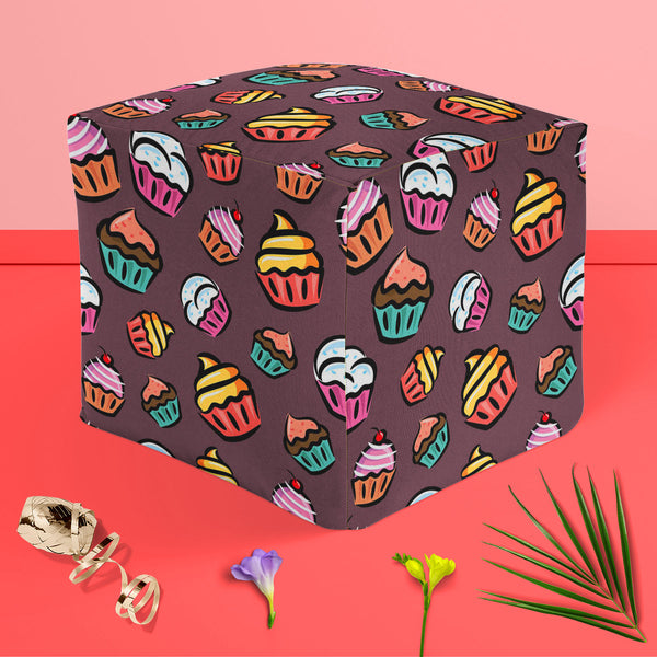 Cupcake D3 Footstool Footrest Puffy Pouffe Ottoman Bean Bag | Canvas Fabric-Footstools-FST_CB_BN-IC 5007355 IC 5007355, Ancient, Animated Cartoons, Art and Paintings, Caricature, Cartoons, Cuisine, Digital, Digital Art, Drawing, Food, Food and Beverage, Food and Drink, Graphic, Historical, Illustrations, Love, Medieval, Patterns, Retro, Romance, Signs, Signs and Symbols, Vintage, cupcake, d3, puffy, pouffe, ottoman, footstool, footrest, bean, bag, canvas, fabric, cupcakes, pattern, candy, backdrop, backgrou