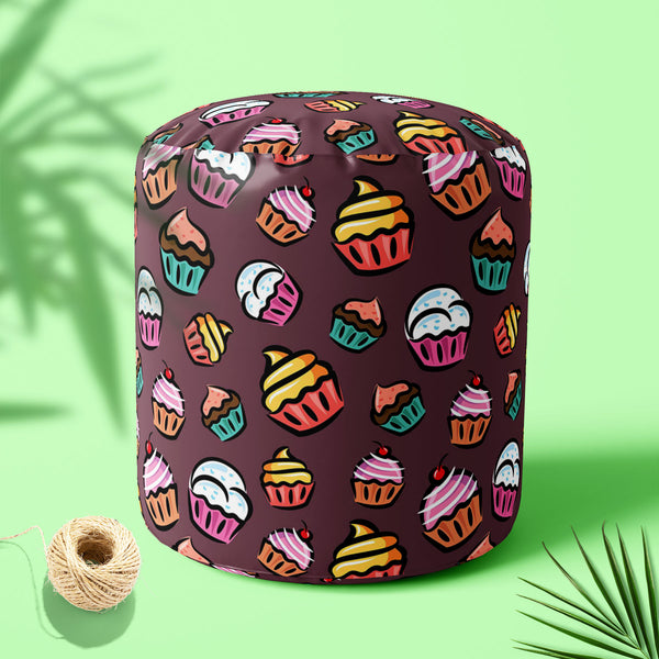 Cupcake D3 Footstool Footrest Puffy Pouffe Ottoman Bean Bag | Canvas Fabric-Footstools-FST_CB_BN-IC 5007355 IC 5007355, Ancient, Animated Cartoons, Art and Paintings, Caricature, Cartoons, Cuisine, Digital, Digital Art, Drawing, Food, Food and Beverage, Food and Drink, Graphic, Historical, Illustrations, Love, Medieval, Patterns, Retro, Romance, Signs, Signs and Symbols, Vintage, cupcake, d3, puffy, pouffe, ottoman, footstool, footrest, bean, bag, canvas, fabric, cupcakes, pattern, candy, backdrop, backgrou