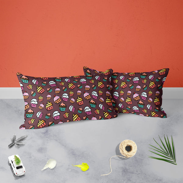 Cupcake D3 Pillow Cover Case-Pillow Cases-PIL_CV-IC 5007355 IC 5007355, Ancient, Animated Cartoons, Art and Paintings, Caricature, Cartoons, Cuisine, Digital, Digital Art, Drawing, Food, Food and Beverage, Food and Drink, Graphic, Historical, Illustrations, Love, Medieval, Patterns, Retro, Romance, Signs, Signs and Symbols, Vintage, cupcake, d3, pillow, cover, cases, for, bedroom, living, room, poly, cotton, fabric, cupcakes, pattern, candy, backdrop, background, bake, cartoon, celebration, cherry, chocolat