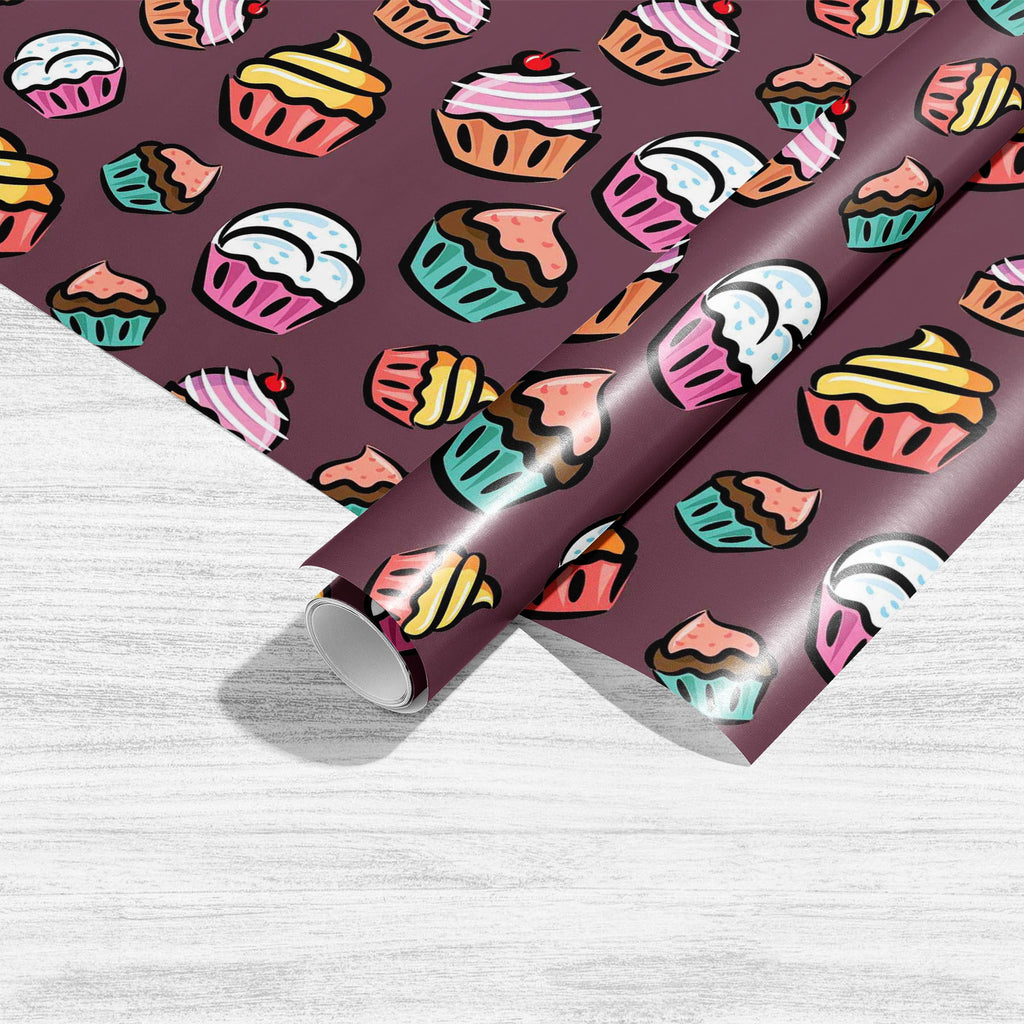 Cupcake D3 Art & Craft Gift Wrapping Paper-Wrapping Papers-WRP_PP-IC 5007355 IC 5007355, Ancient, Animated Cartoons, Art and Paintings, Caricature, Cartoons, Cuisine, Digital, Digital Art, Drawing, Food, Food and Beverage, Food and Drink, Graphic, Historical, Illustrations, Love, Medieval, Patterns, Retro, Romance, Signs, Signs and Symbols, Vintage, cupcake, d3, art, craft, gift, wrapping, paper, cupcakes, pattern, candy, backdrop, background, bake, cartoon, celebration, cherry, chocolate, clip, clipart, co