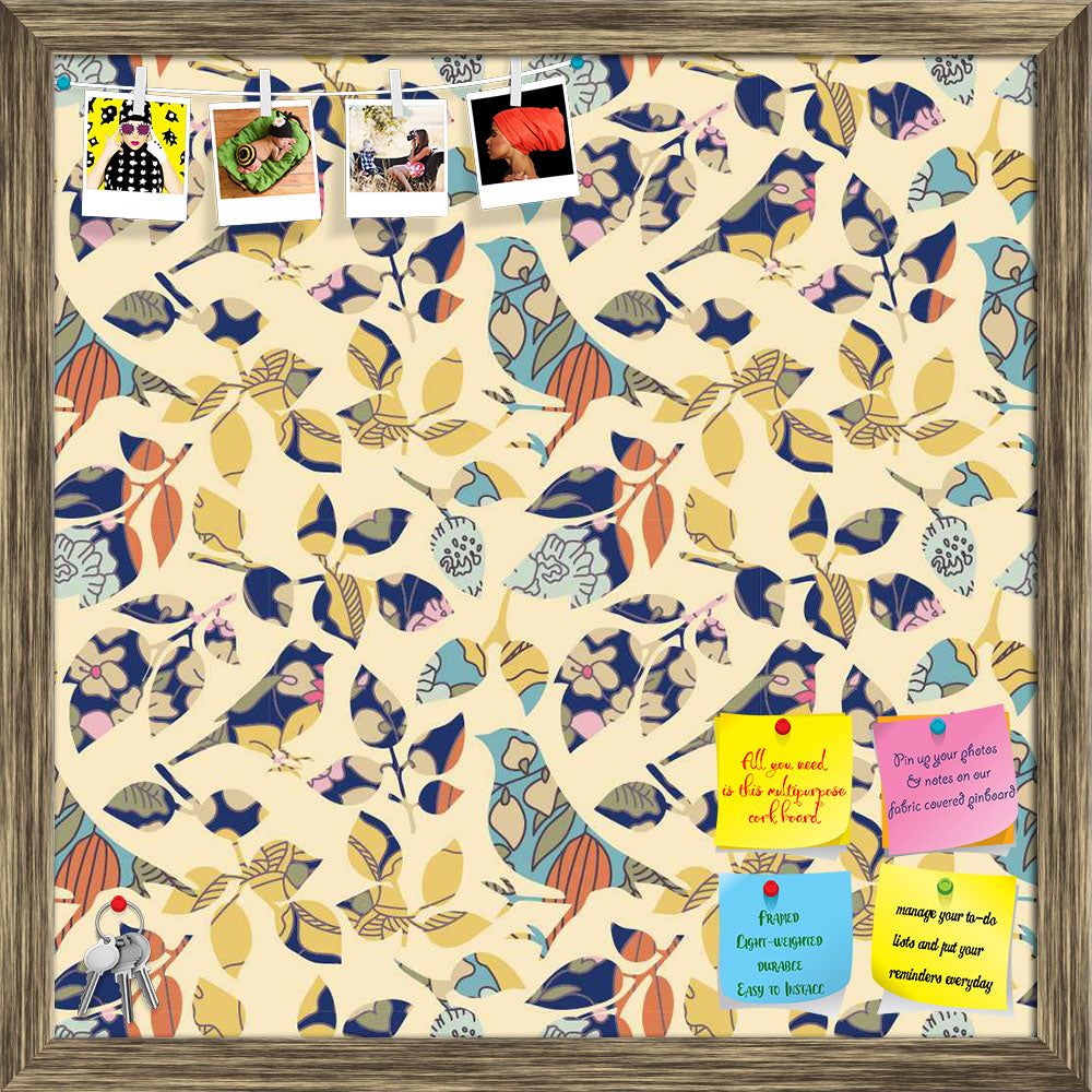 ArtzFolio Chirping Birds Printed Bulletin Board Notice Pin Board Soft Board | Framed-Bulletin Boards Framed-AZSAO18550929BLB_FR_L-Image Code 5007356 Vishnu Image Folio Pvt Ltd, IC 5007356, ArtzFolio, Bulletin Boards Framed, Birds, Floral, Kids, Digital Art, chirping, printed, bulletin, board, notice, pin, soft, framed, seamless, imitating, applique, pin up board, push pin board, extra large cork board, big pin board, notice board, small bulletin board, cork board, wall notice board, giant cork board, bullet
