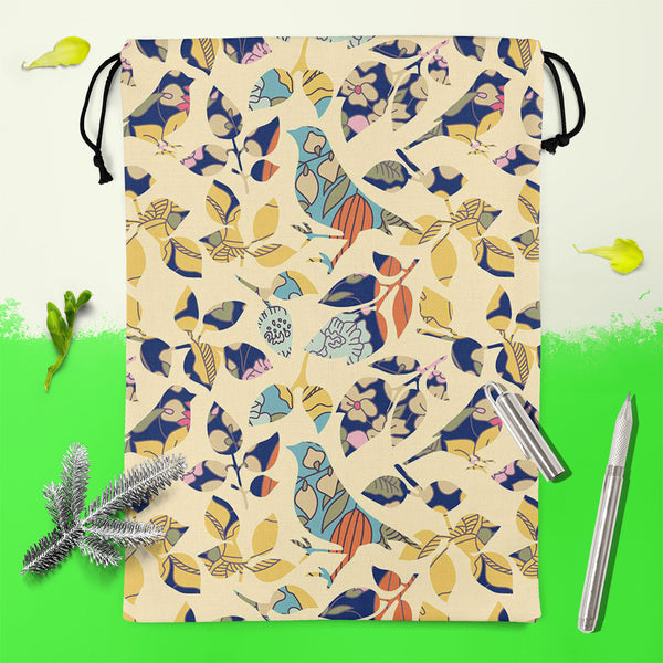 Chirping Birds Reusable Sack Bag | Bag for Gym, Storage, Vegetable & Travel-Drawstring Sack Bags-SCK_FB_DS-IC 5007356 IC 5007356, Abstract Expressionism, Abstracts, Ancient, Art and Paintings, Asian, Birds, Botanical, Decorative, Drawing, Floral, Flowers, Historical, Illustrations, Japanese, Medieval, Modern Art, Nature, Patterns, Retro, Seasons, Semi Abstract, Signs, Signs and Symbols, Symbols, Vintage, chirping, reusable, sack, bag, for, gym, storage, vegetable, travel, cotton, canvas, fabric, abstract, a