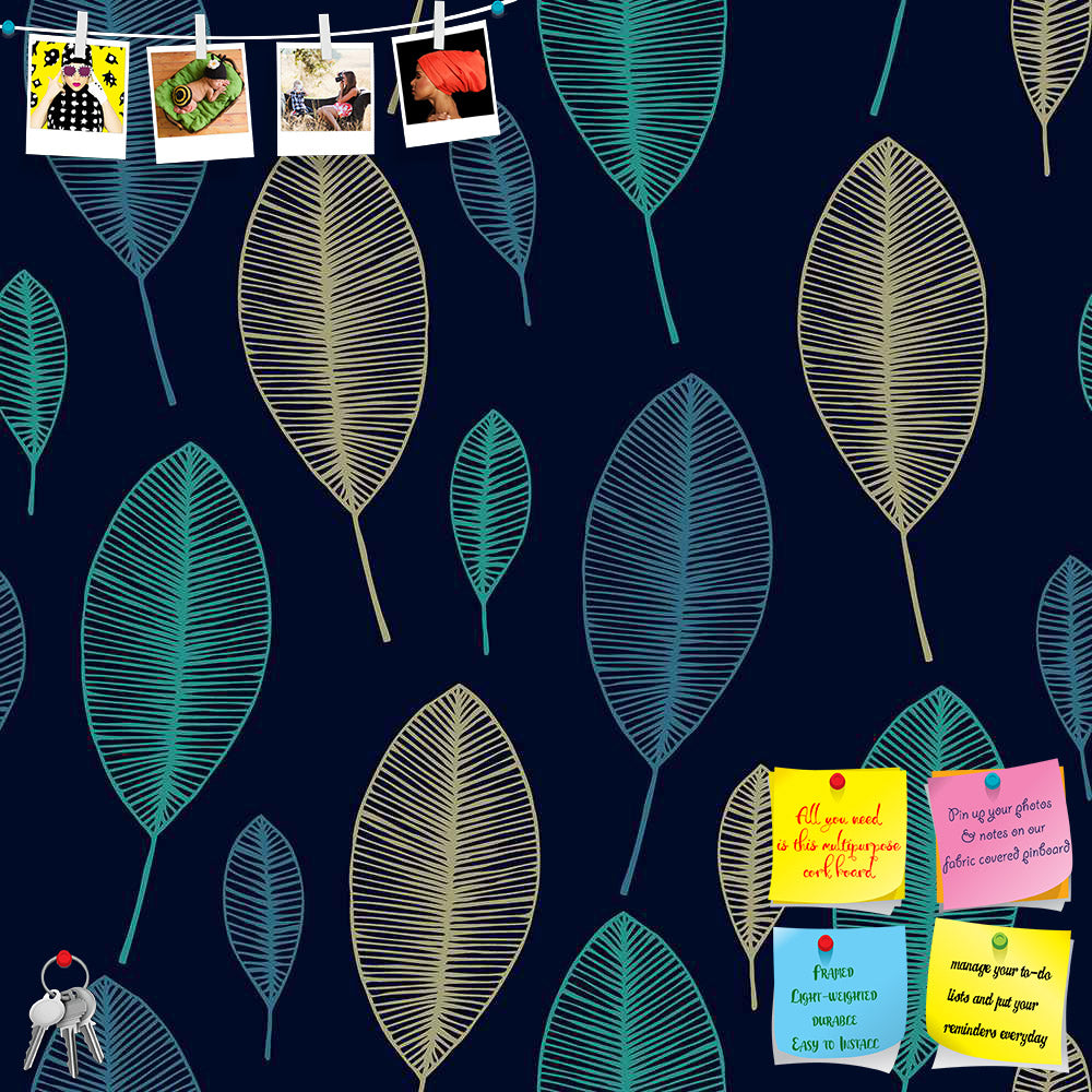 ArtzFolio Linear Leaves Printed Bulletin Board Notice Pin Board Soft Board | Frameless-Bulletin Boards Frameless-AZSAO18558625BLB_FL_L-Image Code 5007357 Vishnu Image Folio Pvt Ltd, IC 5007357, ArtzFolio, Bulletin Boards Frameless, Floral, Digital Art, linear, leaves, printed, bulletin, board, notice, pin, soft, frameless, hand, drawn, decorative, seamless, pattern, endless, texture, stylized, template, design, textile, fabric, wrapping, paper, covers, pin up board, push pin board, extra large cork board, b