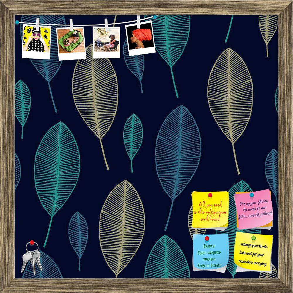ArtzFolio Linear Leaves Printed Bulletin Board Notice Pin Board Soft Board | Framed-Bulletin Boards Framed-AZSAO18558625BLB_FR_L-Image Code 5007357 Vishnu Image Folio Pvt Ltd, IC 5007357, ArtzFolio, Bulletin Boards Framed, Floral, Digital Art, linear, leaves, printed, bulletin, board, notice, pin, soft, framed, hand, drawn, decorative, seamless, pattern, endless, texture, stylized, template, design, textile, fabric, wrapping, paper, covers, pin up board, push pin board, extra large cork board, big pin board