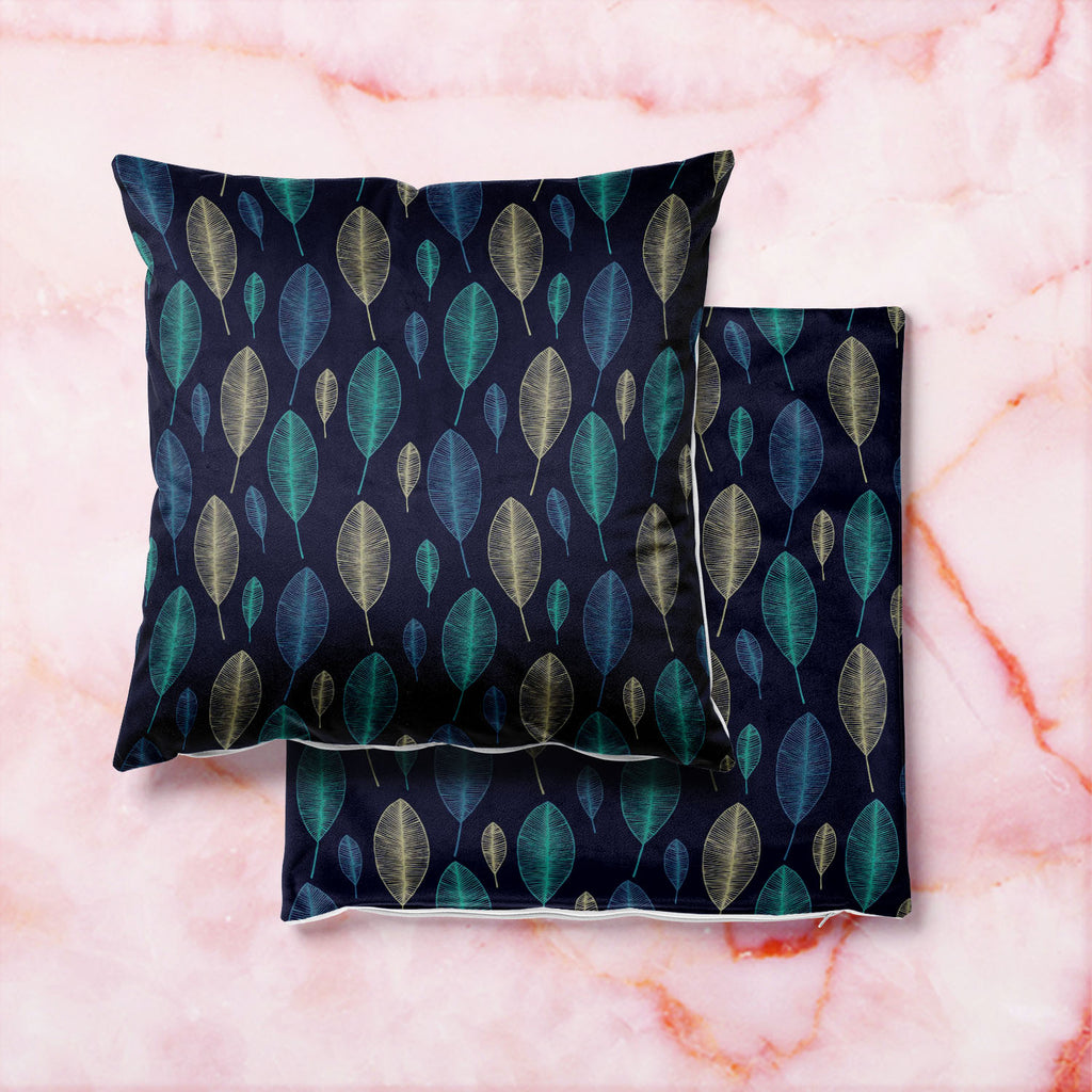 Linear Leaves Cushion Cover Throw Pillow-Cushion Covers-CUS_CV-IC 5007357 IC 5007357, Animated Cartoons, Art and Paintings, Baby, Botanical, Children, Comics, Decorative, Digital, Digital Art, Fantasy, Floral, Flowers, Graphic, Hand Drawn, Kids, Nature, Patterns, Scandinavian, Scenic, Signs, Signs and Symbols, linear, leaves, cushion, cover, throw, pillow, art, artistic, bloom, blue, child, comic, curly, curtain, cute, day, element, fabric, design, flower, garden, green, hand, drawn, happy, leaf, line, mess