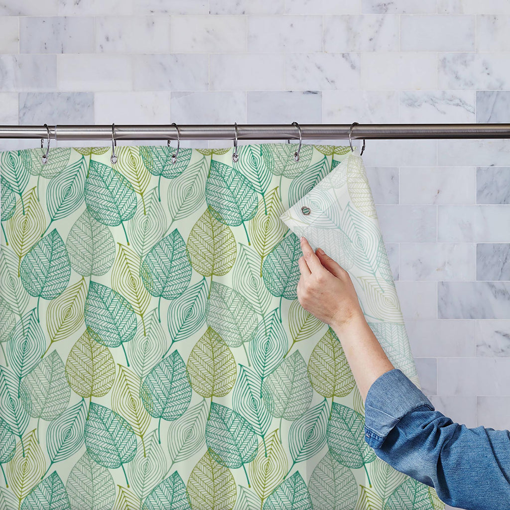 Ornamental Spring Washable Waterproof Shower Curtain-Shower Curtains-CUR_SH-IC 5007358 IC 5007358, Art and Paintings, Botanical, Decorative, Floral, Flowers, Nature, Patterns, Retro, Scenic, Signs, Signs and Symbols, Urban, ornamental, spring, washable, waterproof, shower, curtain, leaves, abstract, background, art, design, blossom, blue, color, curly, decor, decoration, doodle, element, endless, fabric, flower, forest, funky, green, leaf, linear, mess, old, ornament, ornate, petal, print, repeat, seamless,