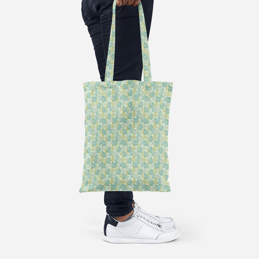 ArtzFolio Ornamental Spring Tote Bag Shoulder Purse | Multipurpose-Tote Bags Basic-AZ5007358TOT_RF-IC 5007358 IC 5007358, Art and Paintings, Botanical, Decorative, Floral, Flowers, Nature, Patterns, Retro, Scenic, Signs, Signs and Symbols, Urban, ornamental, spring, tote, bag, shoulder, purse, multipurpose, leaves, abstract, background, art, design, blossom, blue, color, curly, decor, decoration, doodle, element, endless, fabric, flower, forest, funky, green, leaf, linear, mess, old, ornament, ornate, petal