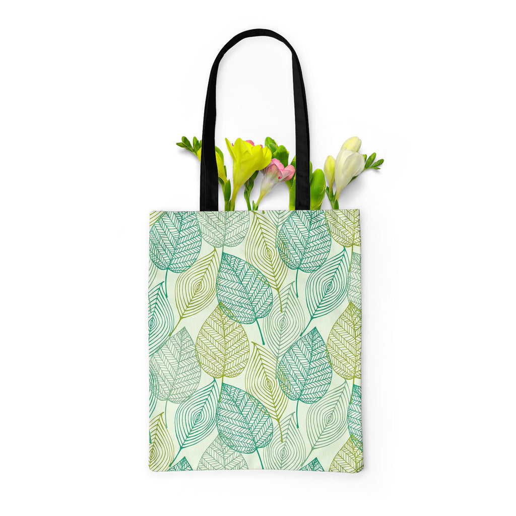 Ornamental Spring Tote Bag Shoulder Purse | Multipurpose-Tote Bags Basic-TOT_FB_BS-IC 5007358 IC 5007358, Art and Paintings, Botanical, Decorative, Floral, Flowers, Nature, Patterns, Retro, Scenic, Signs, Signs and Symbols, Urban, ornamental, spring, tote, bag, shoulder, purse, multipurpose, leaves, abstract, background, art, design, blossom, blue, color, curly, decor, decoration, doodle, element, endless, fabric, flower, forest, funky, green, leaf, linear, mess, old, ornament, ornate, petal, print, repeat,
