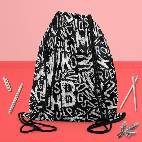 Alphabets Backpack for Students | College & Travel Bag-Backpacks-BPK_FB_DS-IC 5007359 IC 5007359, Alphabets, Art and Paintings, Black, Black and White, Calligraphy, Decorative, Digital, Digital Art, Education, Geometric, Geometric Abstraction, Graphic, Illustrations, Patterns, Schools, Signs, Signs and Symbols, Symbols, Text, Universities, White, canvas, backpack, for, students, college, travel, bag, alphabet, art, background, bold, cover, decoration, design, edit, editable, element, endless, fabric, font, 