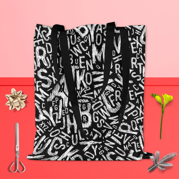 Alphabets Tote Bag Shoulder Purse | Multipurpose-Tote Bags Basic-TOT_FB_BS-IC 5007359 IC 5007359, Alphabets, Art and Paintings, Black, Black and White, Calligraphy, Decorative, Digital, Digital Art, Education, Geometric, Geometric Abstraction, Graphic, Illustrations, Patterns, Schools, Signs, Signs and Symbols, Symbols, Text, Universities, White, tote, bag, shoulder, purse, cotton, canvas, fabric, multipurpose, alphabet, art, background, bold, cover, decoration, design, edit, editable, element, endless, fon