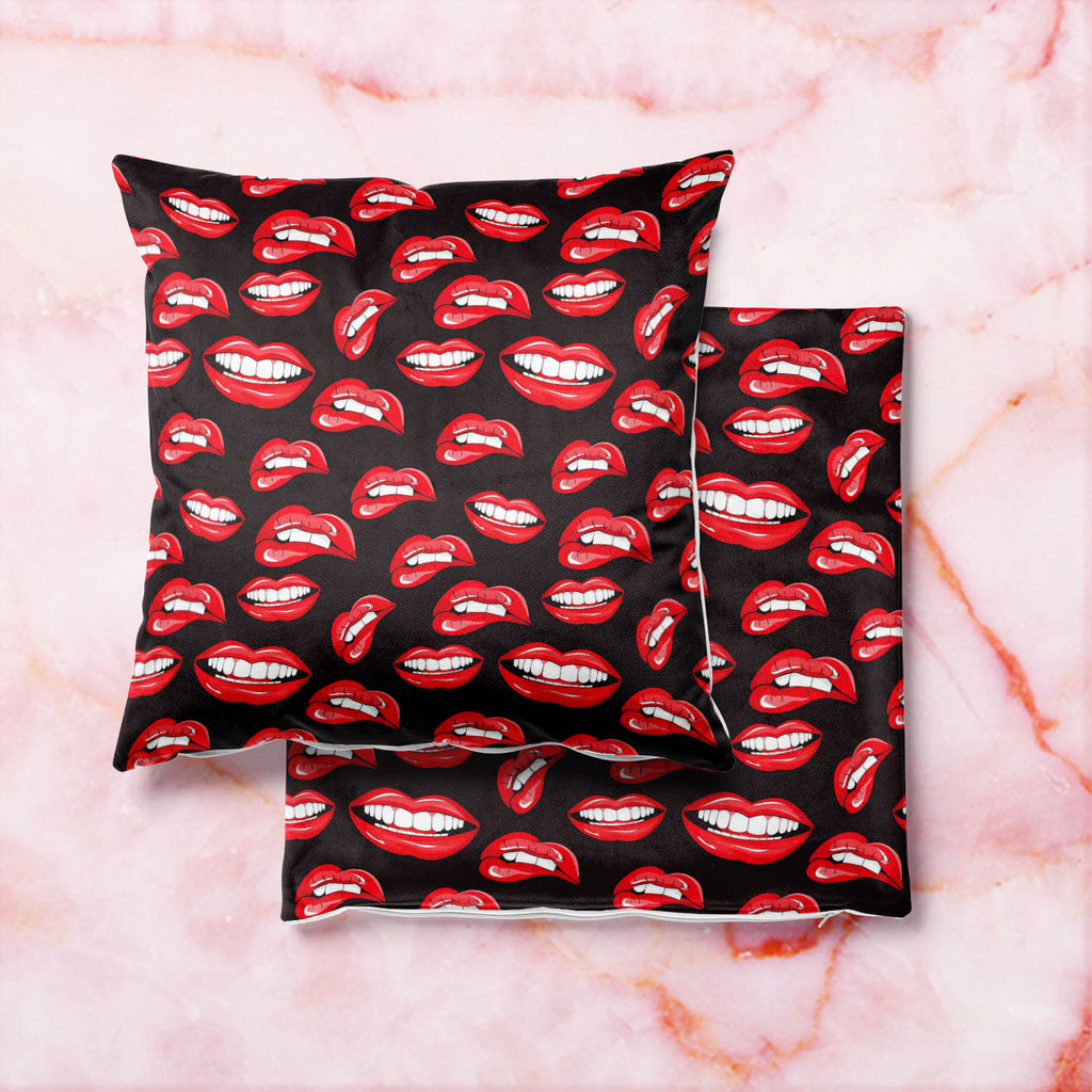 Lips D1 Cushion Cover Throw Pillow-Cushion Covers-CUS_CV-IC 5007360 IC 5007360, Art and Paintings, Illustrations, Love, Modern Art, Patterns, People, Pop Art, Romance, Signs, Signs and Symbols, lips, d1, cushion, cover, throw, pillow, pop, art, mouth, modern, background, beauty, color, colorful, cosmetic, design, desire, emotions, female, fun, funny, girl, illustration, kiss, laughter, lipstick, lover, makeup, open, paint, pattern, print, pucker, red, repeat, repetition, seamless, shout, smile, smooch, teet