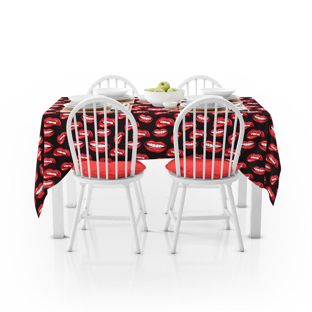 Lips Table Cloth Cover-Table Covers-CVR_TB_NR-IC 5007360 IC 5007360, Art and Paintings, Illustrations, Love, Modern Art, Patterns, People, Pop Art, Romance, Signs, Signs and Symbols, lips, table, cloth, cover, pop, art, mouth, modern, background, beauty, color, colorful, cosmetic, design, desire, emotions, female, fun, funny, girl, illustration, kiss, laughter, lipstick, lover, makeup, open, paint, pattern, print, pucker, red, repeat, repetition, seamless, shout, smile, smooch, teeth, textile, textured, tin