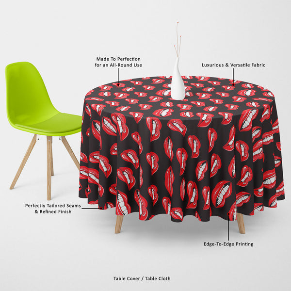 Lips Table Cloth Cover-Table Covers-CVR_TB_RD-IC 5007360 IC 5007360, Art and Paintings, Illustrations, Love, Modern Art, Patterns, People, Pop Art, Romance, Signs, Signs and Symbols, lips, table, cloth, cover, canvas, fabric, pop, art, mouth, modern, background, beauty, color, colorful, cosmetic, design, desire, emotions, female, fun, funny, girl, illustration, kiss, laughter, lipstick, lover, makeup, open, paint, pattern, print, pucker, red, repeat, repetition, seamless, shout, smile, smooch, teeth, textil