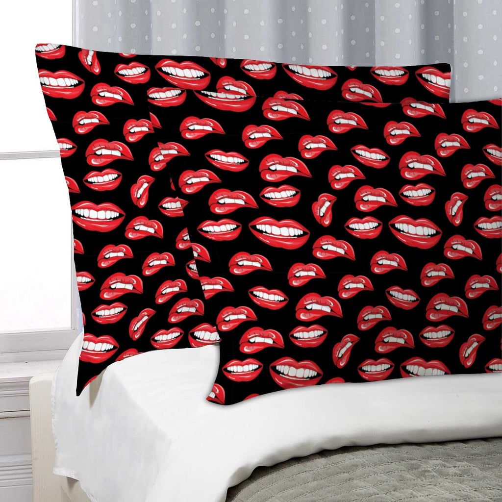 ArtzFolio Lips D1 Pillow Cover Case-Pillow Cases-AZHFR18662292PIL_CV_L-Image Code 5007360 Vishnu Image Folio Pvt Ltd, IC 5007360, ArtzFolio, Pillow Cases, Adult, Fashion, Digital Art, lips, d1, pillow, cover, case, seamless, pattern, pillow cover, pillow case cover, linen pillow cover, printed pillow cover, pillow for bedroom, living room pillow covers, standard pillow case covers, pitaara box, throw pillow cover, 2 pcs satin pillow cover set, pillow covers 27x18, decorative pillow cover sets, amazonbasics,