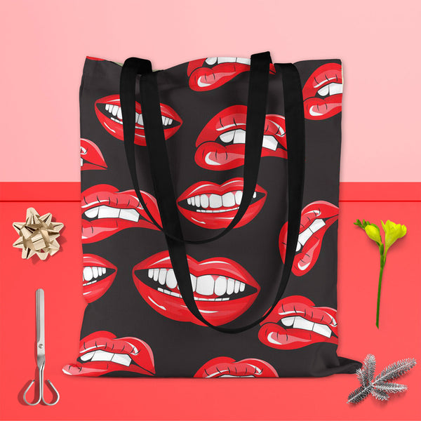 Lips D1 Tote Bag Shoulder Purse | Multipurpose-Tote Bags Basic-TOT_FB_BS-IC 5007360 IC 5007360, Art and Paintings, Illustrations, Love, Modern Art, Patterns, People, Pop Art, Romance, Signs, Signs and Symbols, lips, d1, tote, bag, shoulder, purse, cotton, canvas, fabric, multipurpose, pop, art, mouth, modern, background, beauty, color, colorful, cosmetic, design, desire, emotions, female, fun, funny, girl, illustration, kiss, laughter, lipstick, lover, makeup, open, paint, pattern, print, pucker, red, repea