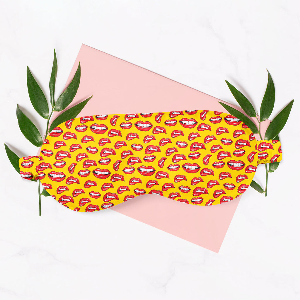 Lips Sleeping Eye Pad Blackout Eye Cover | Soft Anti-Allergic Eco-Friendly Natural Mulberry Silk Fabric-Sleep Masks-MSK_SL_BS-IC 5007361 IC 5007361, Art and Paintings, Illustrations, Love, Modern Art, Patterns, People, Pop Art, Romance, Signs, Signs and Symbols, lips, sleeping, eye, pad, blackout, cover, soft, anti-allergic, eco-friendly, natural, satin, silk, fabric, pop, art, background, beauty, color, colorful, cosmetic, design, desire, emotions, female, fun, funny, girl, illustration, kiss, laughter, li