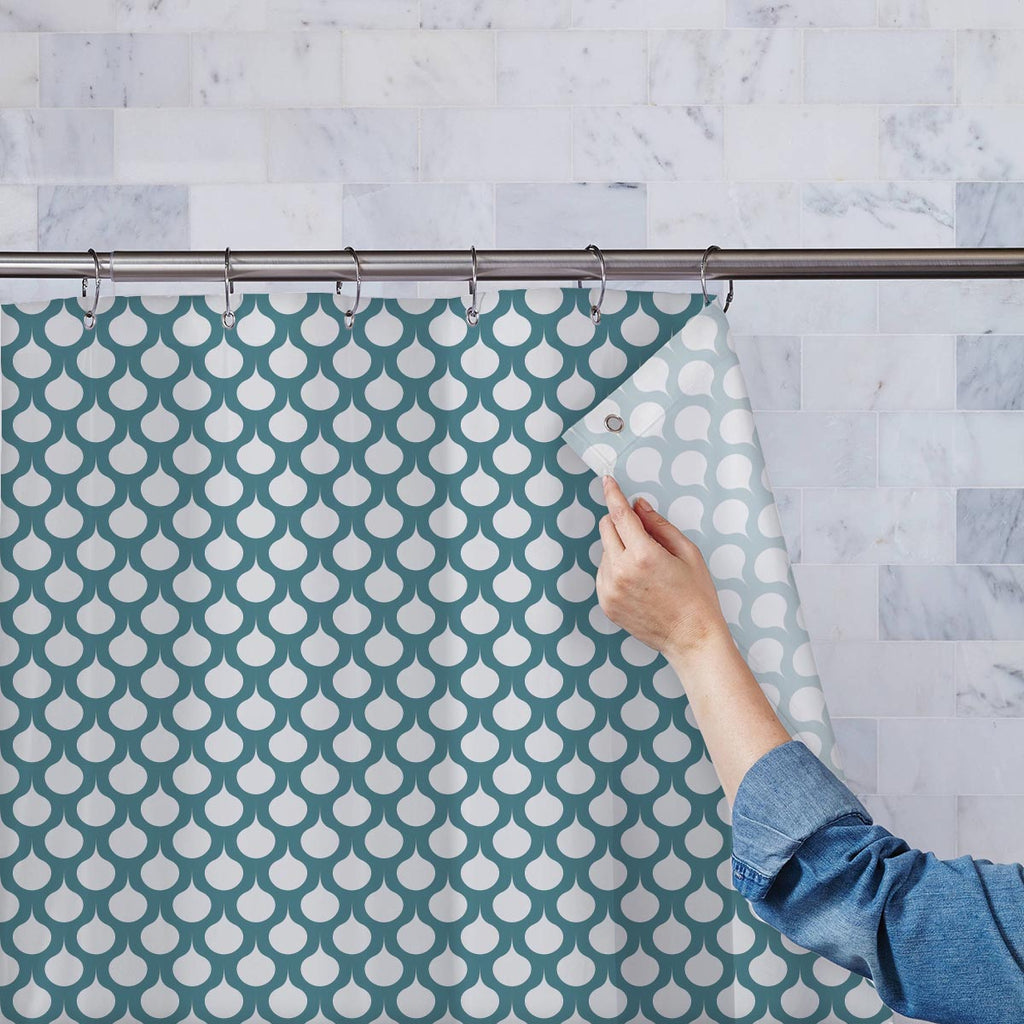 Abstract Ornament Washable Waterproof Shower Curtain - Shower Curtains - ArtzFolio.com