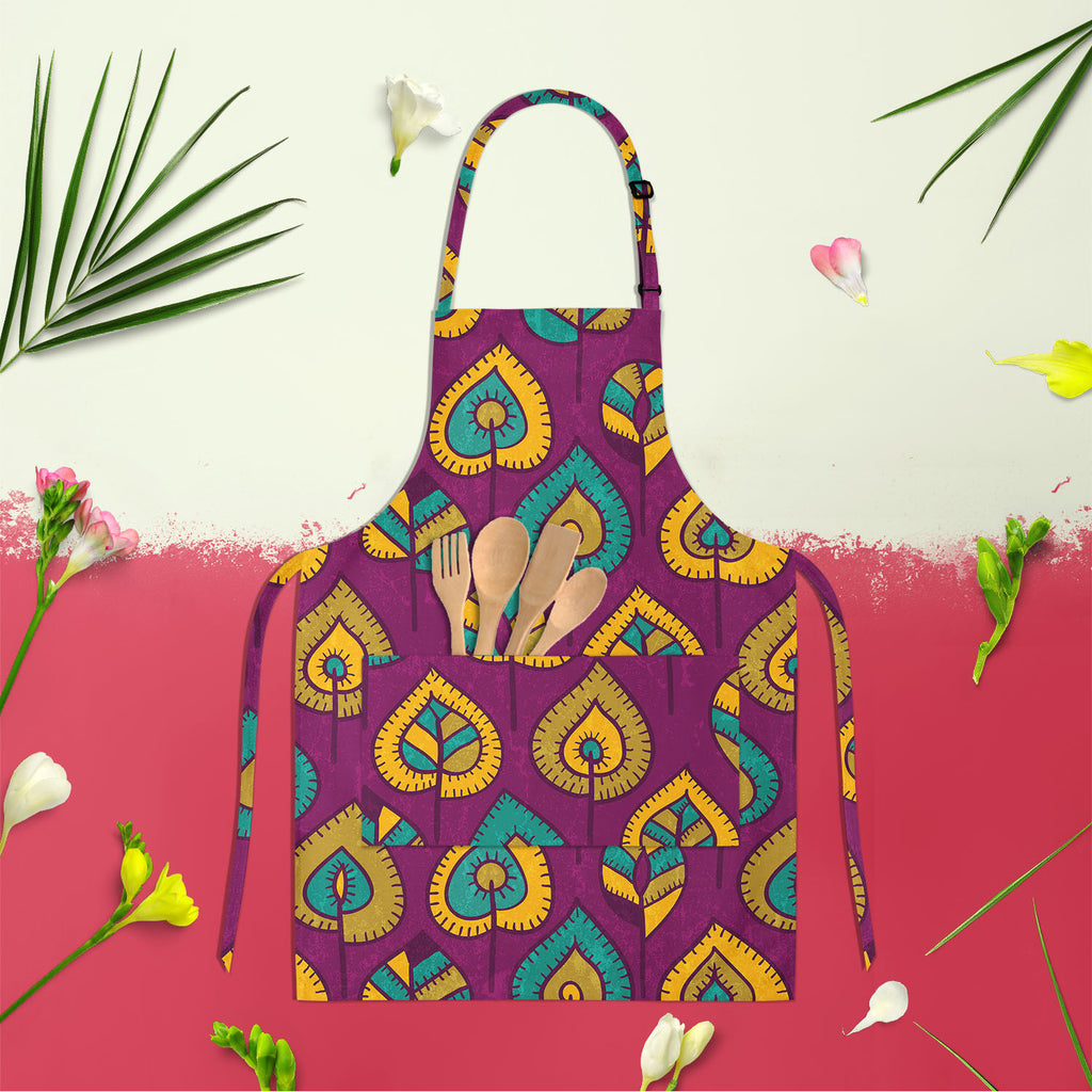 Stylized Leaves D1 Apron | Adjustable, Free Size & Waist Tiebacks-Aprons Neck to Knee-APR_NK_KN-IC 5007364 IC 5007364, Abstract Expressionism, Abstracts, Ancient, Animated Cartoons, Art and Paintings, Botanical, Caricature, Cartoons, Decorative, Digital, Digital Art, Drawing, Fashion, Floral, Flowers, Graphic, Hand Drawn, Historical, Illustrations, Medieval, Modern Art, Nature, Patterns, Retro, Scenic, Seasons, Semi Abstract, Signs, Signs and Symbols, Vintage, stylized, leaves, d1, apron, adjustable, free, 