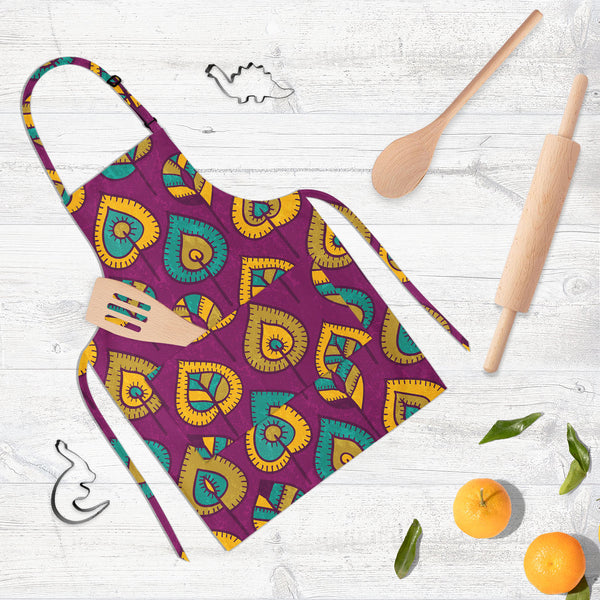 Stylized Leaves D1 Apron | Adjustable, Free Size & Waist Tiebacks-Aprons Neck to Knee-APR_NK_KN-IC 5007364 IC 5007364, Abstract Expressionism, Abstracts, Ancient, Animated Cartoons, Art and Paintings, Botanical, Caricature, Cartoons, Decorative, Digital, Digital Art, Drawing, Fashion, Floral, Flowers, Graphic, Hand Drawn, Historical, Illustrations, Medieval, Modern Art, Nature, Patterns, Retro, Scenic, Seasons, Semi Abstract, Signs, Signs and Symbols, Vintage, stylized, leaves, d1, full-length, neck, to, kn