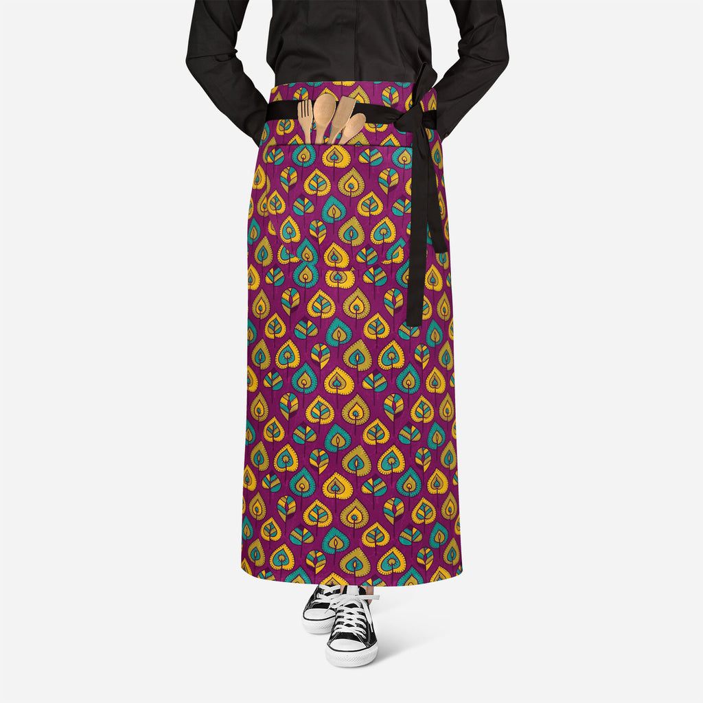 Stylized Leaves Apron | Adjustable, Free Size & Waist Tiebacks-Aprons Waist to Knee-APR_WS_FT-IC 5007364 IC 5007364, Abstract Expressionism, Abstracts, Ancient, Animated Cartoons, Art and Paintings, Botanical, Caricature, Cartoons, Decorative, Digital, Digital Art, Drawing, Fashion, Floral, Flowers, Graphic, Hand Drawn, Historical, Illustrations, Medieval, Modern Art, Nature, Patterns, Retro, Scenic, Seasons, Semi Abstract, Signs, Signs and Symbols, Vintage, stylized, leaves, apron, adjustable, free, size, 