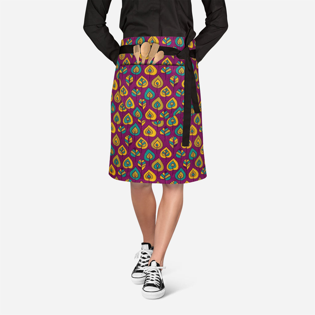 Stylized Leaves Apron | Adjustable, Free Size & Waist Tiebacks-Apron Waist to Feet-APR_WS_KN-IC 5007364 IC 5007364, Abstract Expressionism, Abstracts, Ancient, Animated Cartoons, Art and Paintings, Botanical, Caricature, Cartoons, Decorative, Digital, Digital Art, Drawing, Fashion, Floral, Flowers, Graphic, Hand Drawn, Historical, Illustrations, Medieval, Modern Art, Nature, Patterns, Retro, Scenic, Seasons, Semi Abstract, Signs, Signs and Symbols, Vintage, stylized, leaves, apron, adjustable, free, size, w