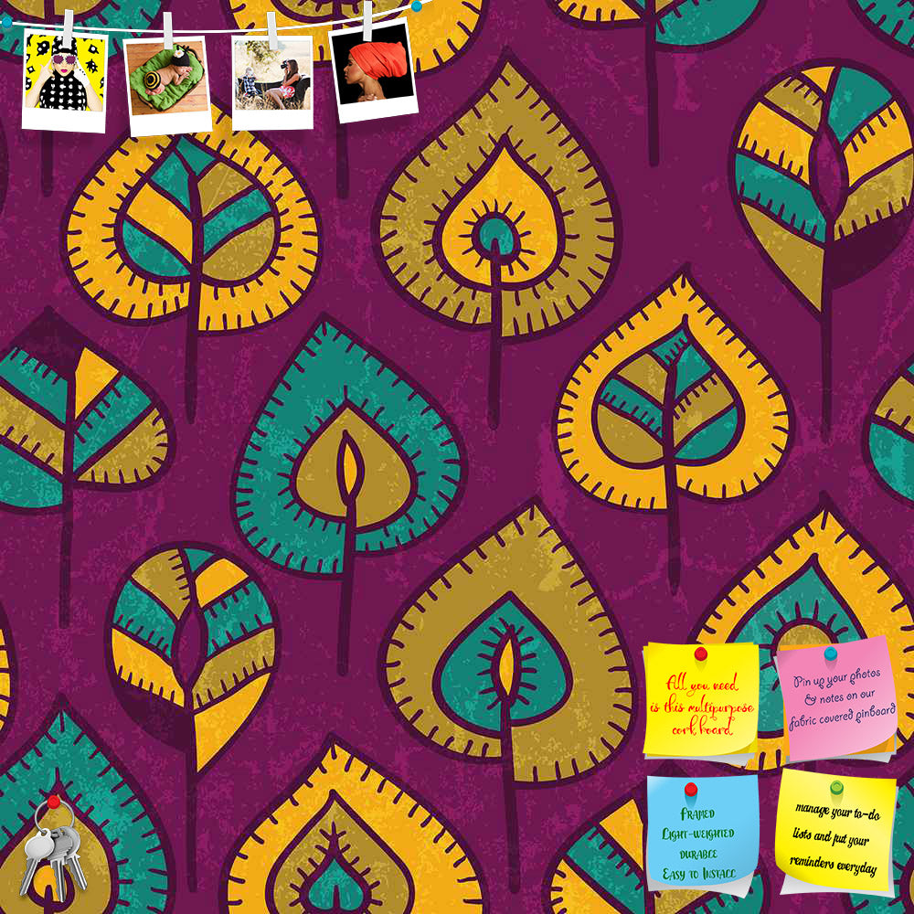 ArtzFolio Stylized Leaves Printed Bulletin Board Notice Pin Board Soft Board | Frameless-Bulletin Boards Frameless-AZSAO18955601BLB_FL_L-Image Code 5007364 Vishnu Image Folio Pvt Ltd, IC 5007364, ArtzFolio, Bulletin Boards Frameless, Floral, Kids, Digital Art, stylized, leaves, printed, bulletin, board, notice, pin, soft, frameless, seamless, pattern, illustration, pin up board, push pin board, extra large cork board, big pin board, notice board, small bulletin board, cork board, wall notice board, giant co