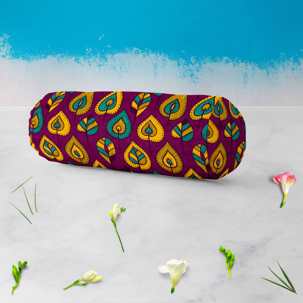 Stylized Leaves D1 Bolster Cover Booster Cases | Concealed Zipper Opening-Bolster Covers-BOL_CV_ZP-IC 5007364 IC 5007364, Abstract Expressionism, Abstracts, Ancient, Animated Cartoons, Art and Paintings, Botanical, Caricature, Cartoons, Decorative, Digital, Digital Art, Drawing, Fashion, Floral, Flowers, Graphic, Hand Drawn, Historical, Illustrations, Medieval, Modern Art, Nature, Patterns, Retro, Scenic, Seasons, Semi Abstract, Signs, Signs and Symbols, Vintage, stylized, leaves, d1, bolster, cover, booste