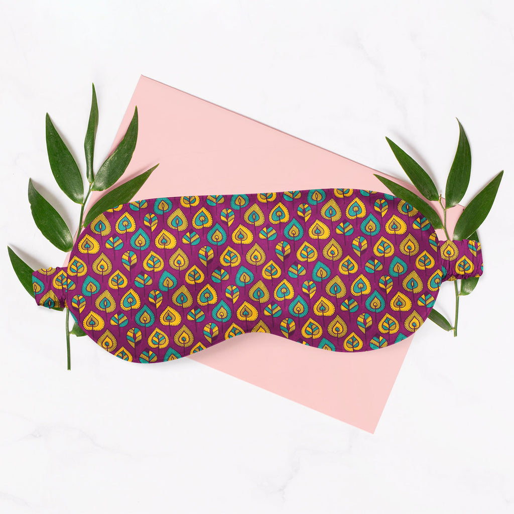 Stylized Leaves Sleeping Eye Pad Blackout Eye Cover | Soft Anti-Allergic Eco-Friendly Natural Mulberry Silk Fabric-Sleep Masks-MSK_SL_BS-IC 5007364 IC 5007364, Abstract Expressionism, Abstracts, Ancient, Animated Cartoons, Art and Paintings, Botanical, Caricature, Cartoons, Decorative, Digital, Digital Art, Drawing, Fashion, Floral, Flowers, Graphic, Hand Drawn, Historical, Illustrations, Medieval, Modern Art, Nature, Patterns, Retro, Scenic, Seasons, Semi Abstract, Signs, Signs and Symbols, Vintage, styliz