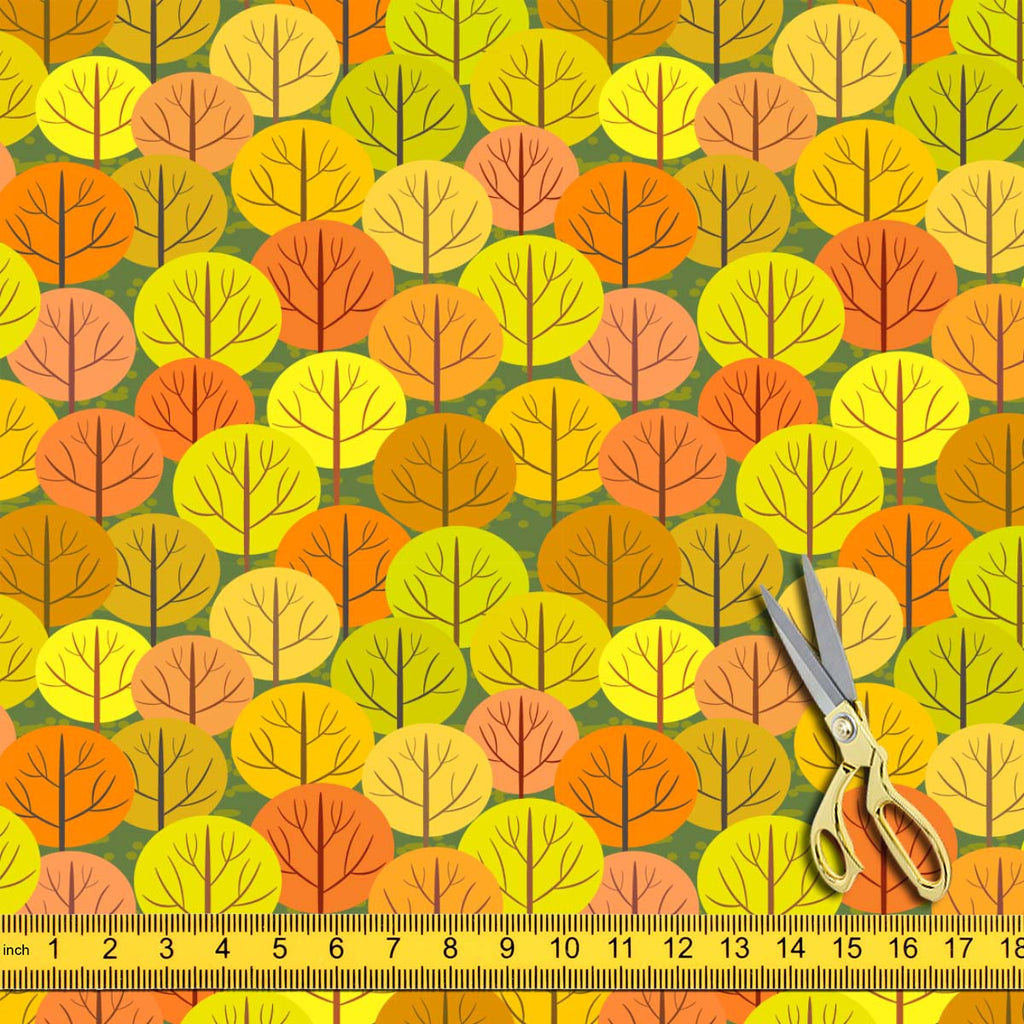 Autumn Forest Upholstery Fabric by Metre | For Sofa, Curtains, Cushions, Furnishing, Craft, Dress Material-Upholstery Fabrics-FAB_RW-IC 5007367 IC 5007367, Abstract Expressionism, Abstracts, Art and Paintings, Botanical, Floral, Flowers, Illustrations, Landscapes, Modern Art, Nature, Patterns, Rural, Scenic, Seasons, Semi Abstract, Signs, Signs and Symbols, autumn, forest, upholstery, fabric, by, metre, for, sofa, curtains, cushions, furnishing, craft, dress, material, abstract, art, background, beautiful, 