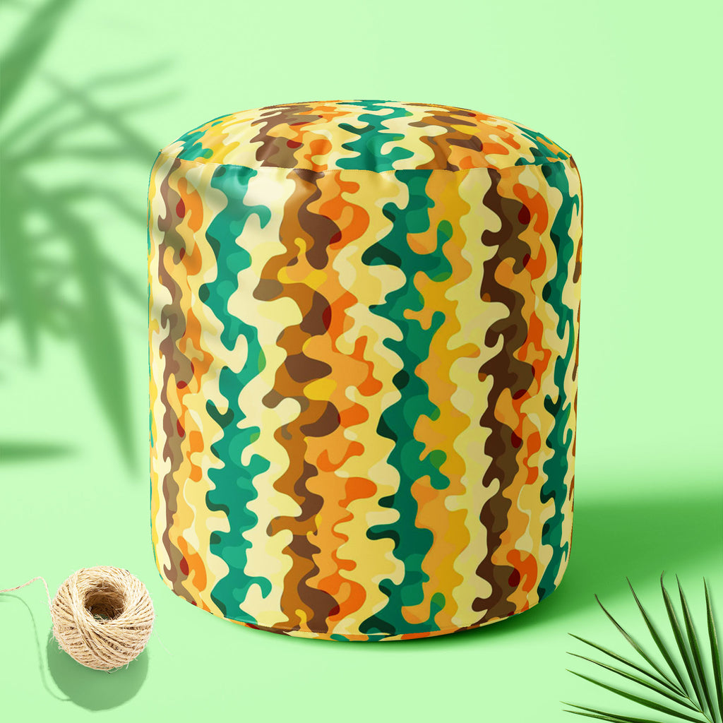 Curved Lines Footstool Footrest Puffy Pouffe Ottoman Bean Bag | Canvas Fabric-Footstools-FST_CB_BN-IC 5007368 IC 5007368, Abstract Expressionism, Abstracts, Art and Paintings, Cross, Decorative, Digital, Digital Art, Geometric, Geometric Abstraction, Graphic, Illustrations, Modern Art, Patterns, Semi Abstract, Signs, Signs and Symbols, Stripes, curved, lines, footstool, footrest, puffy, pouffe, ottoman, bean, bag, canvas, fabric, abstract, art, backdrop, background, beauty, bright, colorful, concept, contra