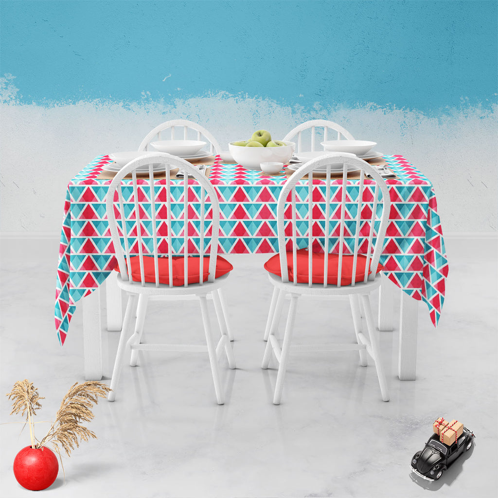 Abstract Triangles D1 Table Cloth Cover - Table Covers - ArtzFolio.com