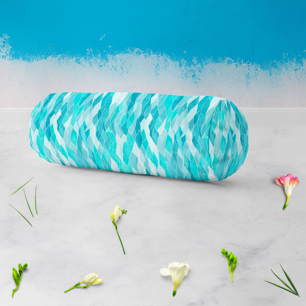 Crystals Bolster Cover Booster Cases | Concealed Zipper Opening-Bolster Covers-BOL_CV_ZP-IC 5007372 IC 5007372, Abstract Expressionism, Abstracts, Art and Paintings, Decorative, Diamond, Digital, Digital Art, Fashion, Geometric, Geometric Abstraction, Graphic, Illustrations, Marble and Stone, Parents, Patterns, Retro, Semi Abstract, Signs, Signs and Symbols, Triangles, crystals, bolster, cover, booster, cases, concealed, zipper, opening, abstract, art, backdrop, background, beautiful, blue, brilliant, clear