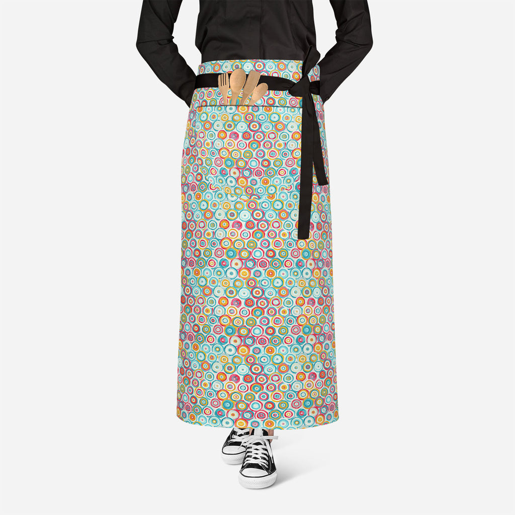 Psychedelic Style Apron | Adjustable, Free Size & Waist Tiebacks-Aprons Waist to Knee-APR_WS_FT-IC 5007374 IC 5007374, Abstract Expressionism, Abstracts, Ancient, Art and Paintings, Black, Black and White, Circle, Decorative, Drawing, Geometric, Geometric Abstraction, Historical, Illustrations, Medieval, Patterns, Semi Abstract, Signs, Signs and Symbols, Vintage, psychedelic, style, apron, adjustable, free, size, waist, tiebacks, abstract, art, artistic, background, beautiful, bright, brown, canvas, chemist