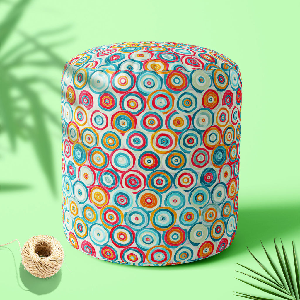Psychedelic Style Footstool Footrest Puffy Pouffe Ottoman Bean Bag | Canvas Fabric-Footstools-FST_CB_BN-IC 5007374 IC 5007374, Abstract Expressionism, Abstracts, Ancient, Art and Paintings, Black, Black and White, Circle, Decorative, Drawing, Geometric, Geometric Abstraction, Historical, Illustrations, Medieval, Patterns, Semi Abstract, Signs, Signs and Symbols, Vintage, psychedelic, style, footstool, footrest, puffy, pouffe, ottoman, bean, bag, canvas, fabric, abstract, art, artistic, background, beautiful